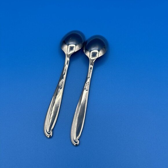 VTG Pageant‎ Stainless Steel PAG1 Japan Stainless Flatware 2 Teaspoons - Picture 5 of 7